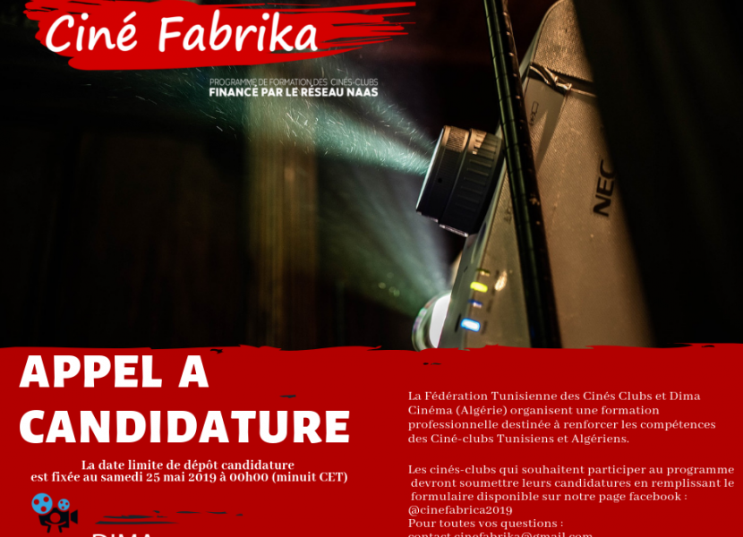 Empowering the capacities of Tunisian and Algerian cinema clubs with Cine Fabrika