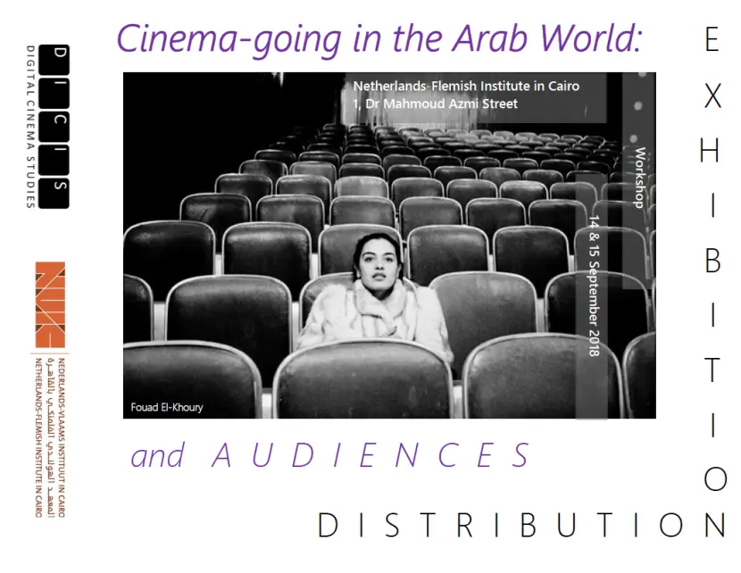 Nour El-Safoury in Cimatheque's conference at the Netherlands-Flemish Institute on MAPPING CINEMA AUDIENCES: EGYPT