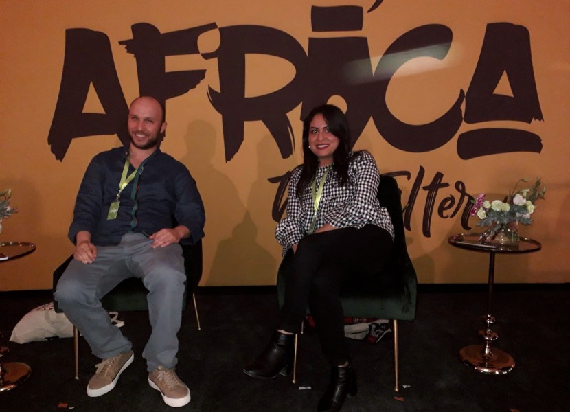Manel Souissi and Kais Zaied at #AfricaNoFilter