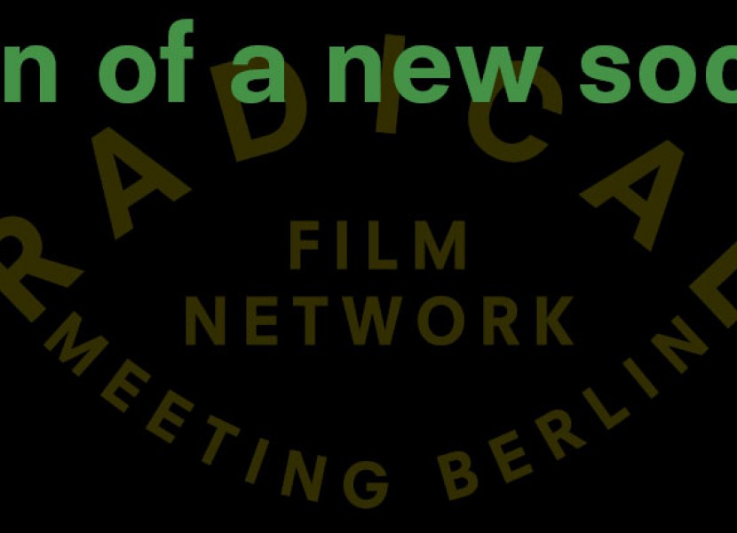 روجيه خليف في اجتماع شبكة الأفلام الراديكالية في برلين